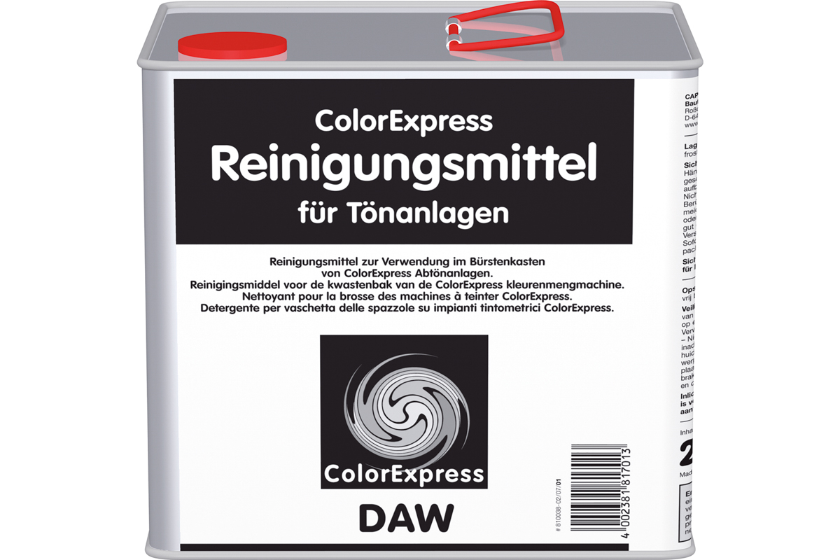 Caparol ColorExpress 2,5 lt Reinigungsmittel Tönanlage